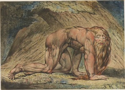 Nebukadnezar von William Blake